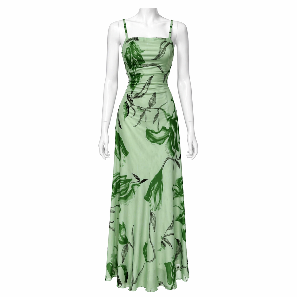 Verdant Muse Silkline Gown