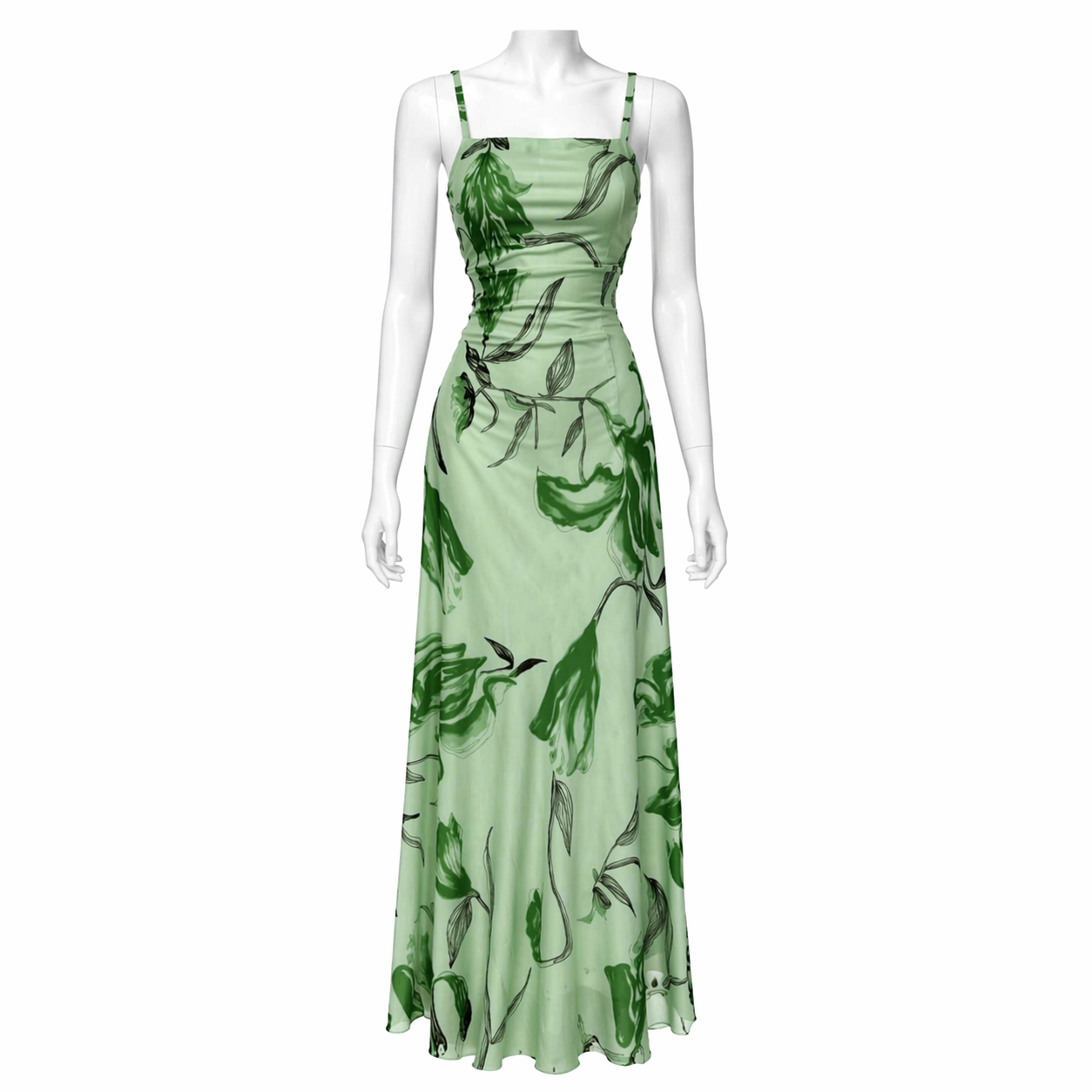 Verdant Muse Silkline Gown