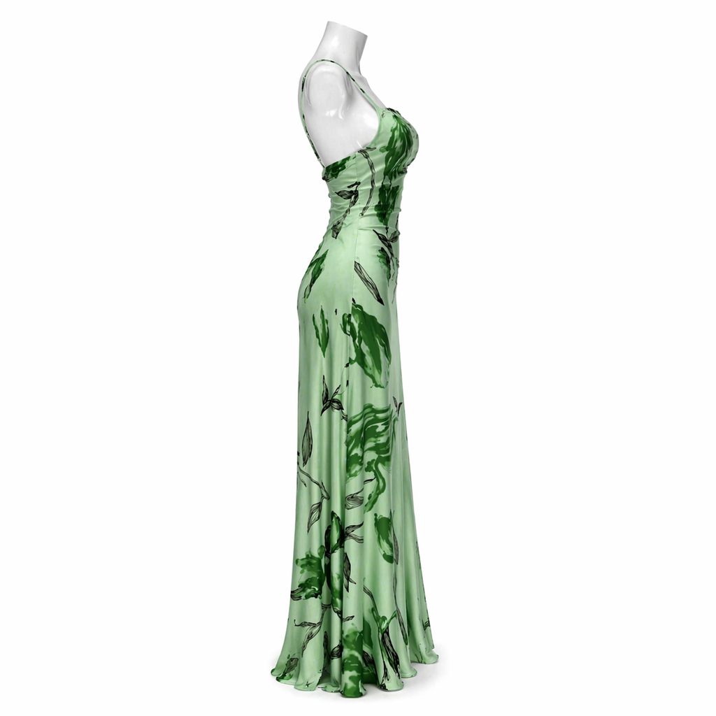 Verdant Muse Silkline Gown