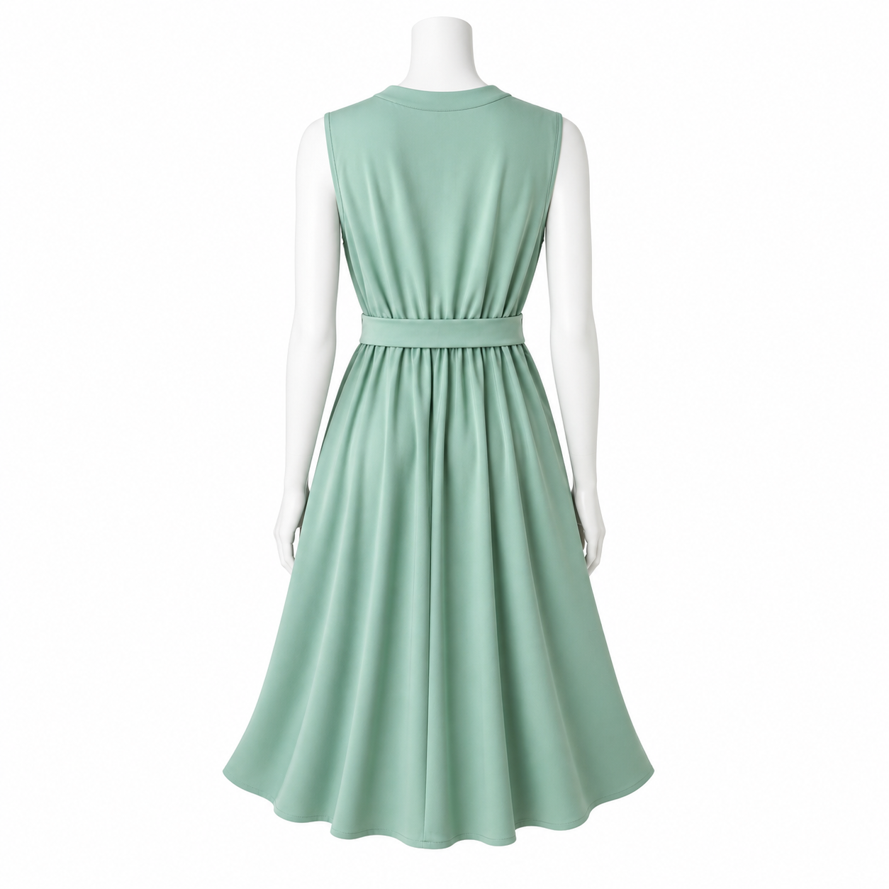 Sage Étoile Midi Dress