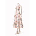 Enchanted Garden Elegance Midi Dress