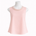 Blush Pearl Elegance Tank Top