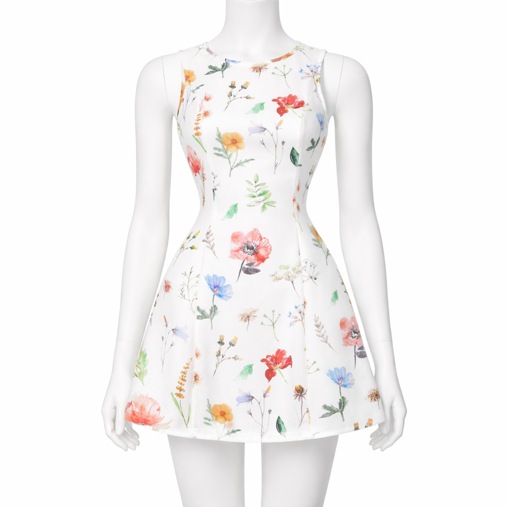 Ethereal Muse Mini Dress