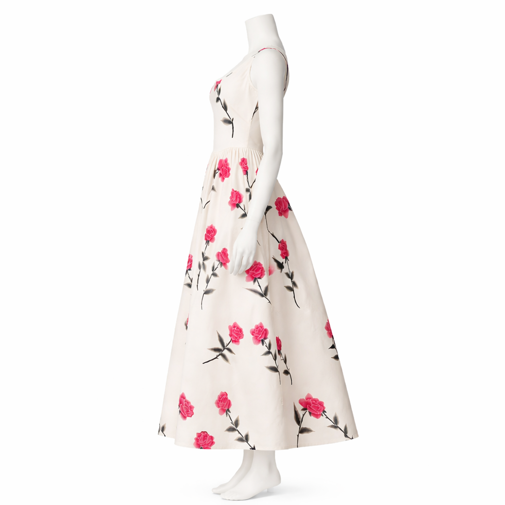 Maison Rose midi dress