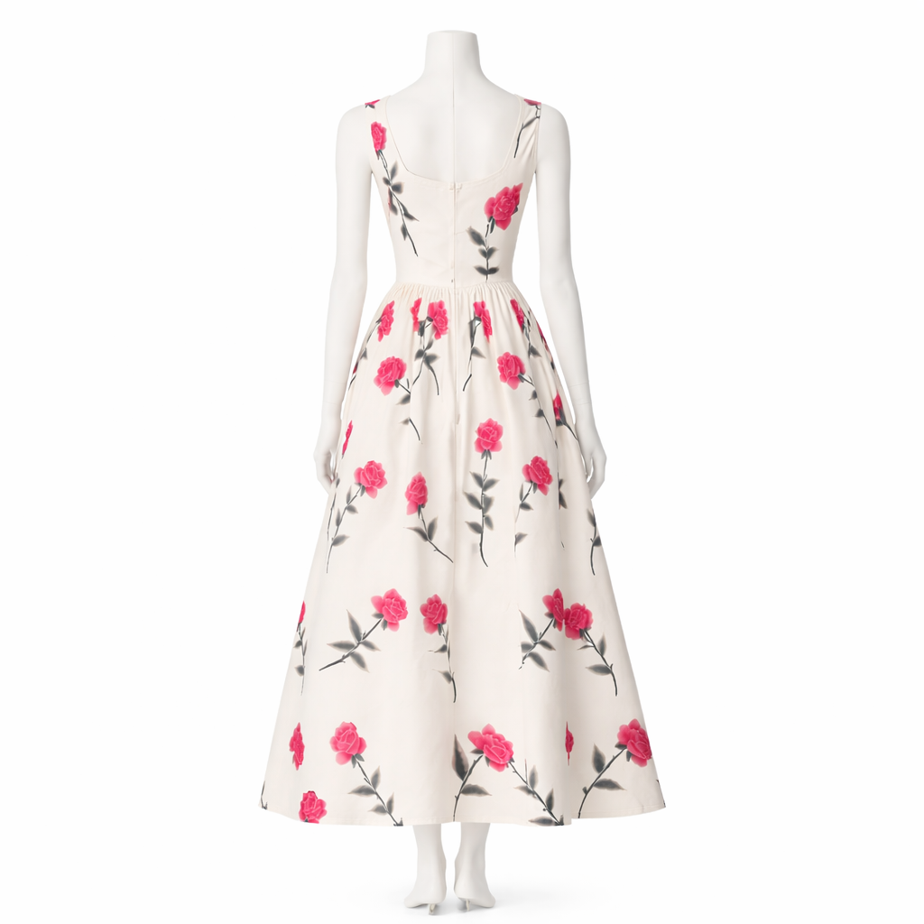 Maison Rose midi dress