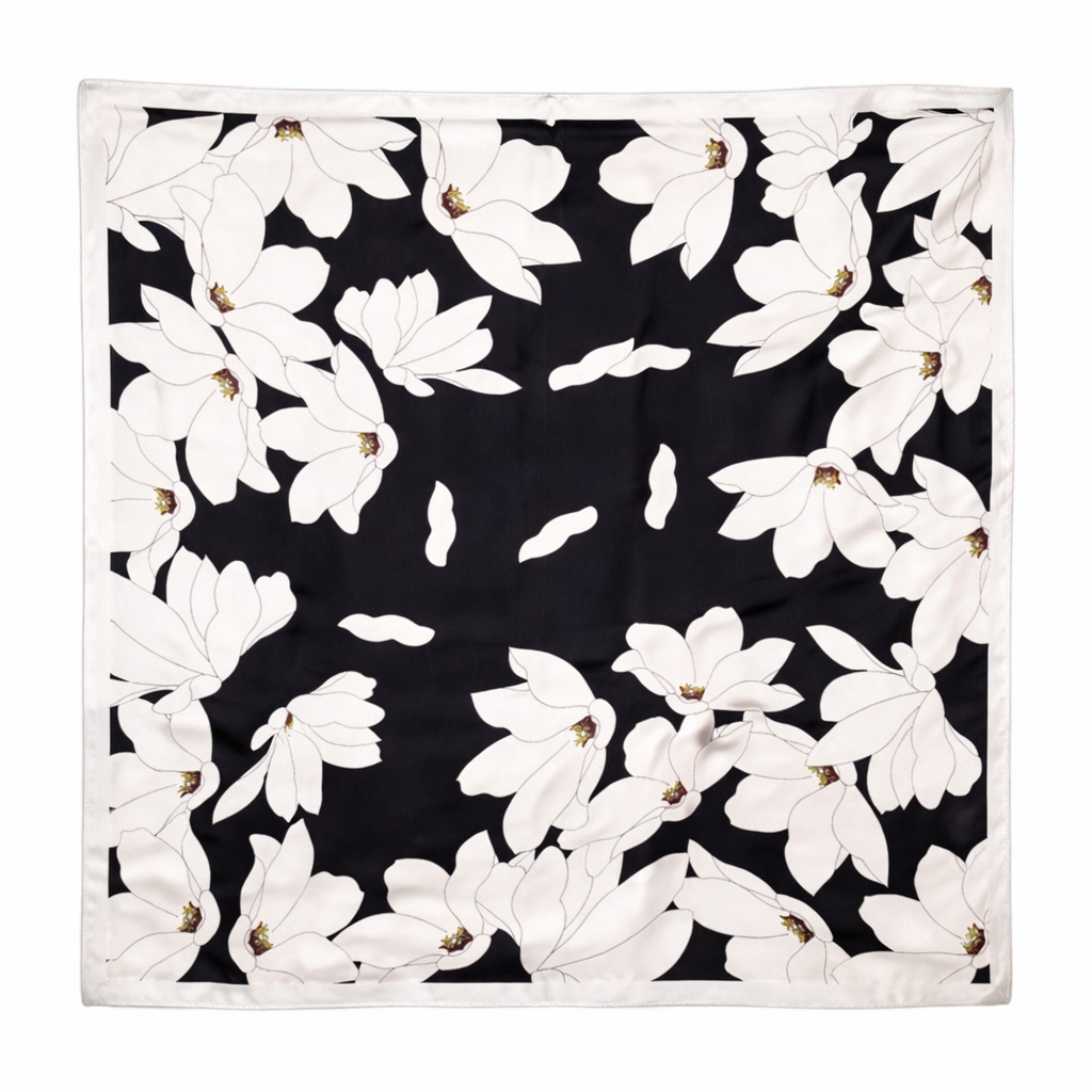 Midnight Magnolia Scarf