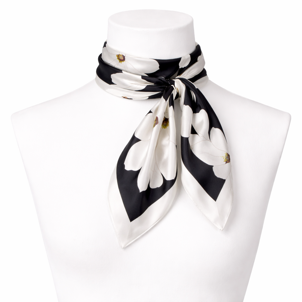 Midnight Magnolia Scarf