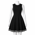Sleeveless A-Line Mini Dress