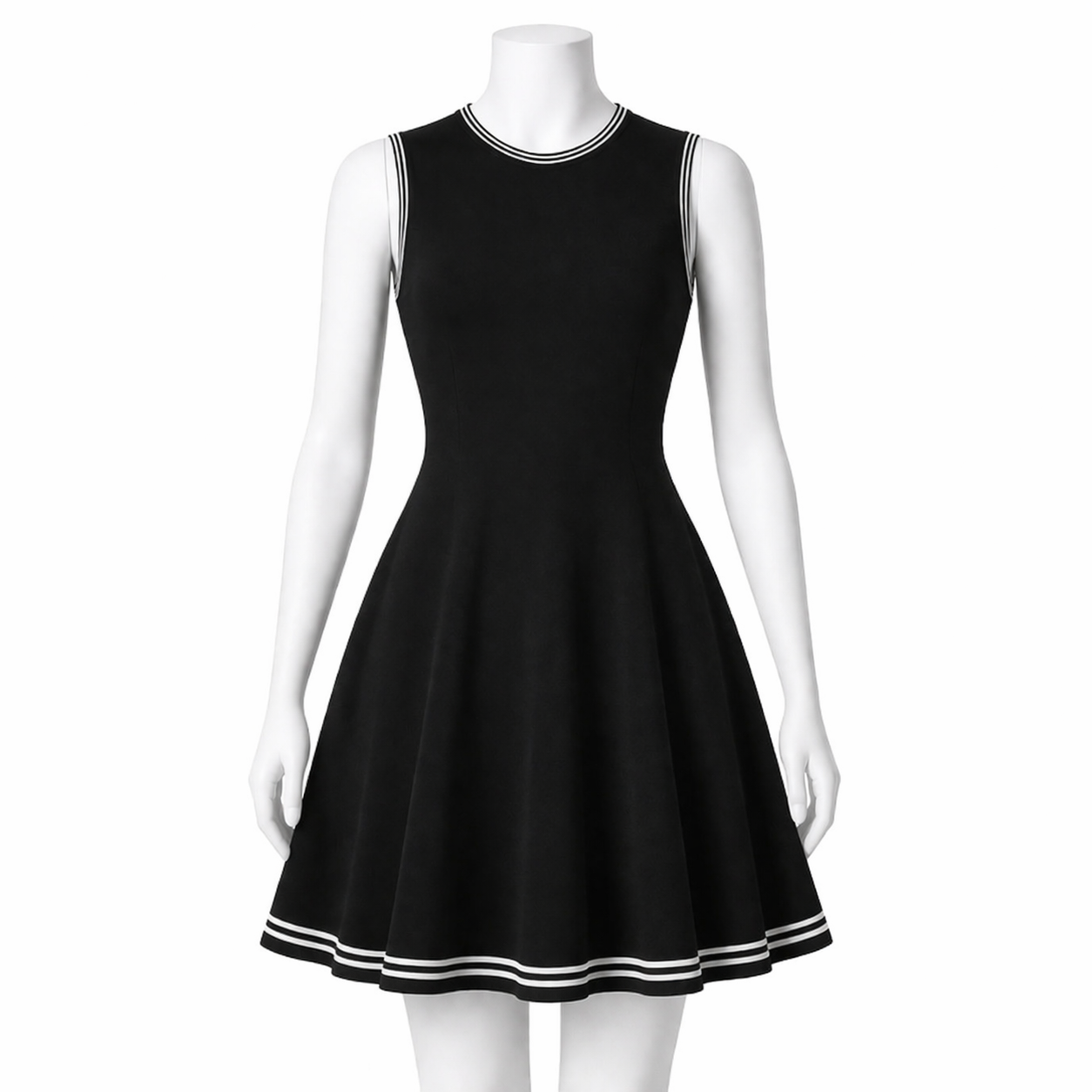 Sleeveless A-Line Mini Dress
