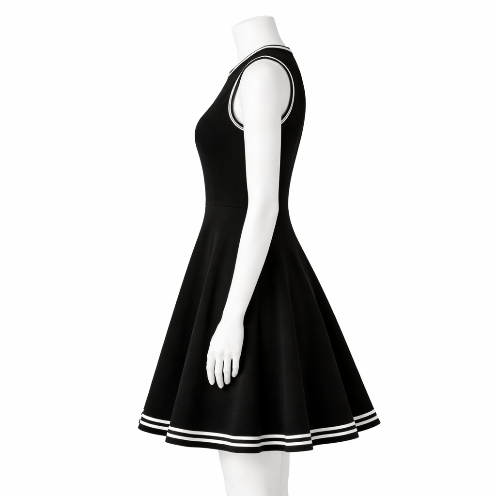 Sleeveless A-Line Mini Dress