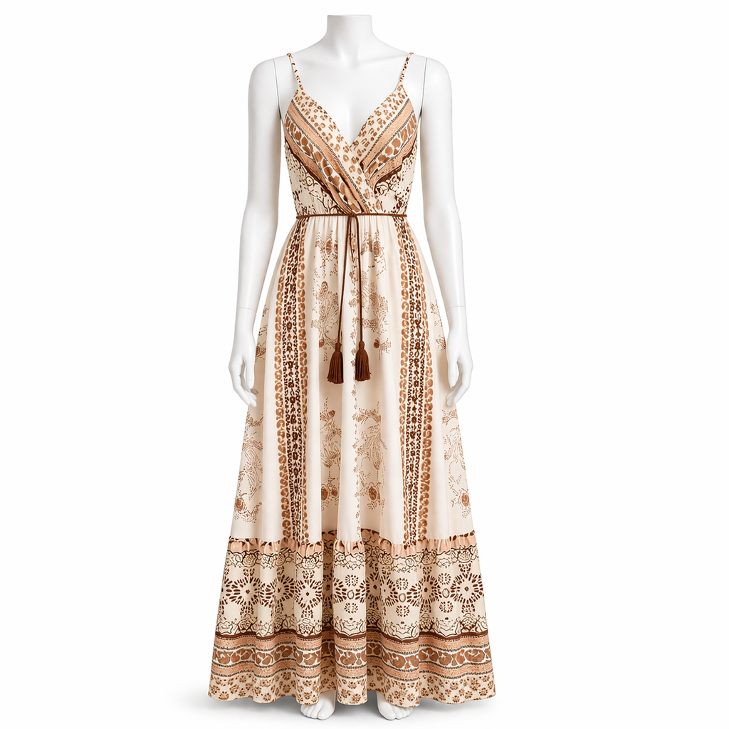 Desert Muse Bohemian Maxi Dress