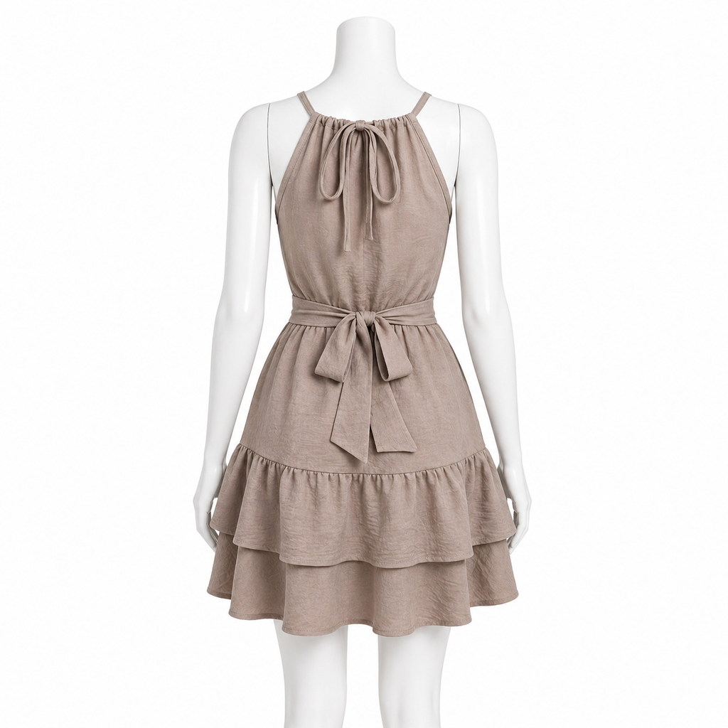 Desert Muse Tiered Mini Dress