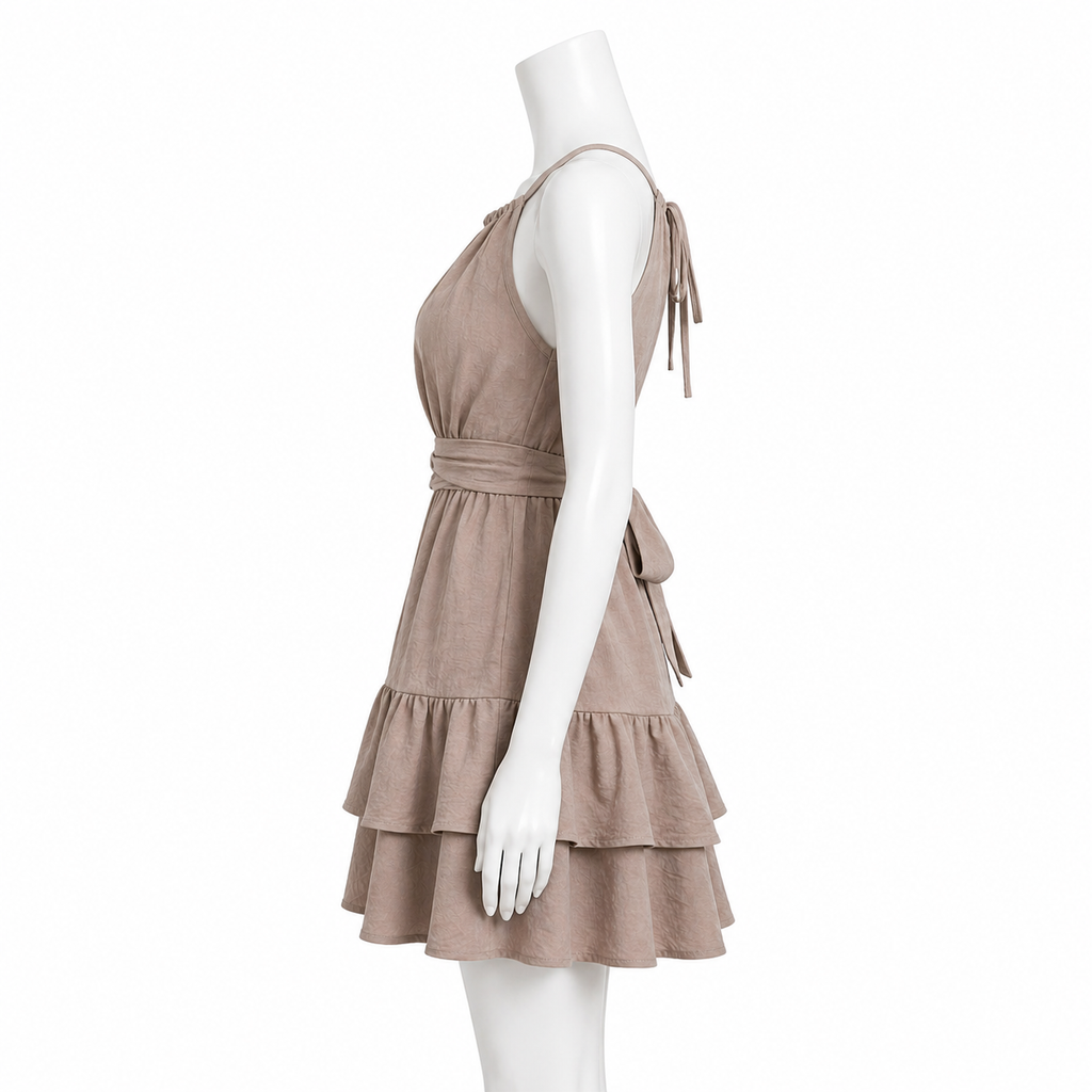 Desert Muse Tiered Mini Dress