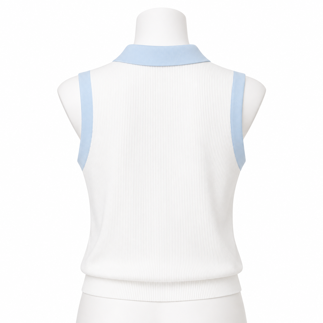 Azure Élan Knit Polo