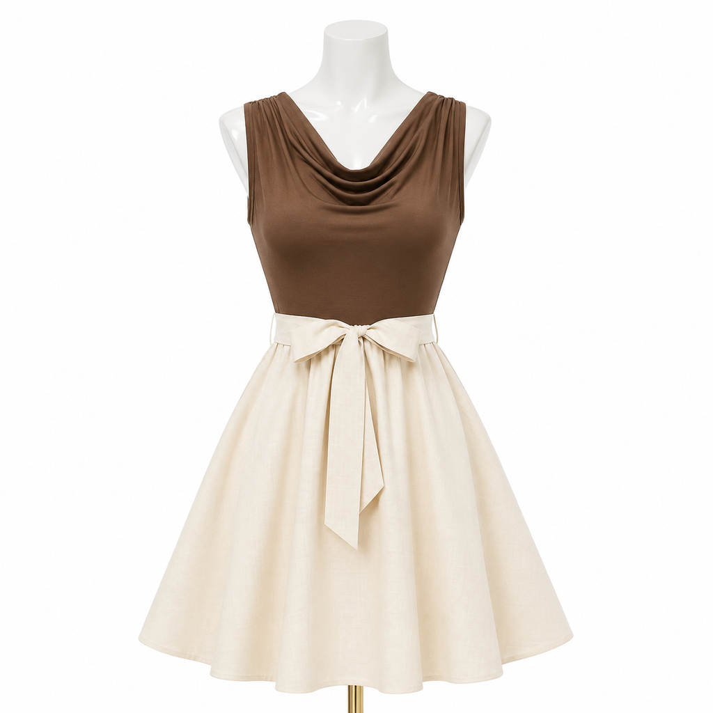Veloura Élan Bow Dress