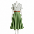 Verdant Atelier Midi Dress
