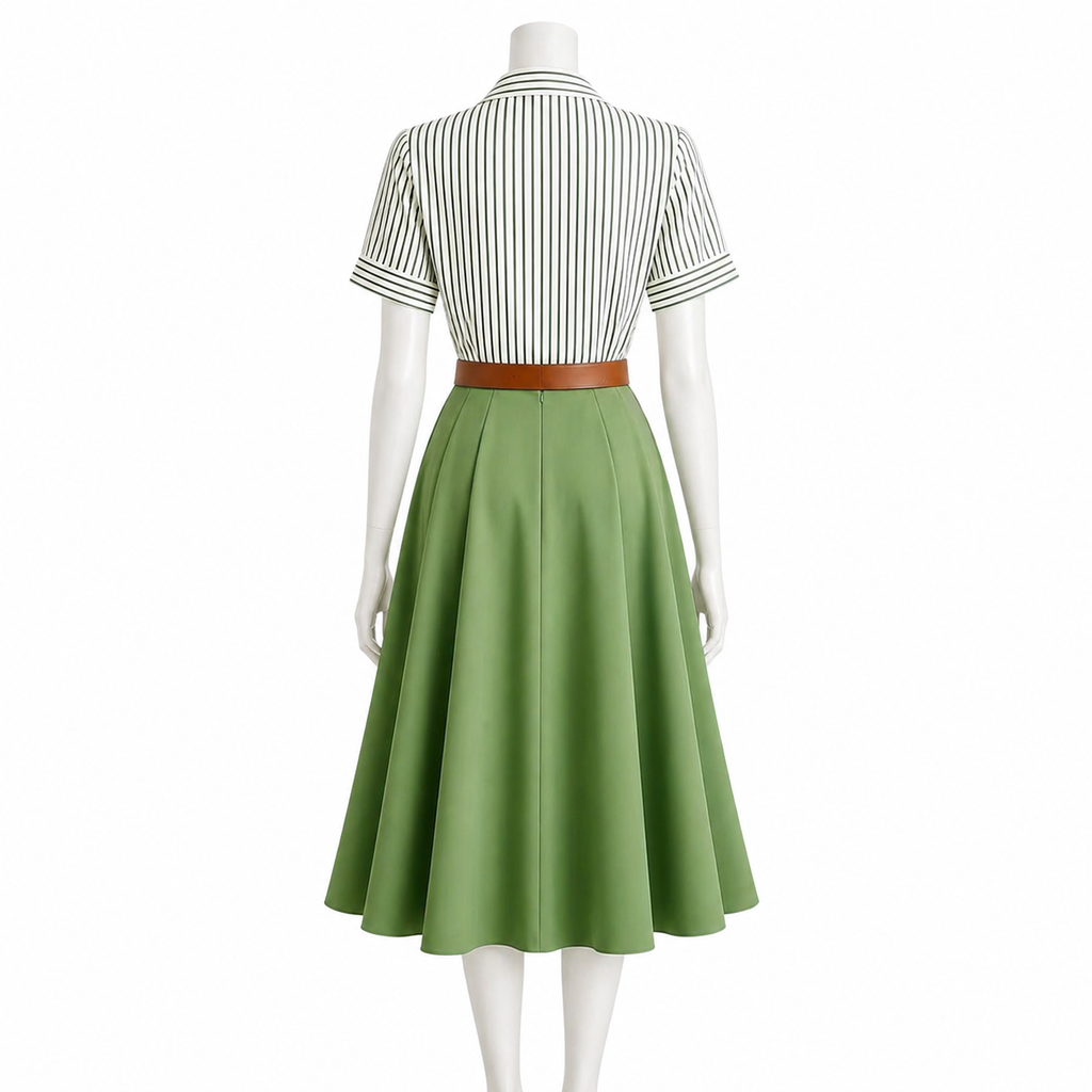 Verdant Atelier Midi Dress